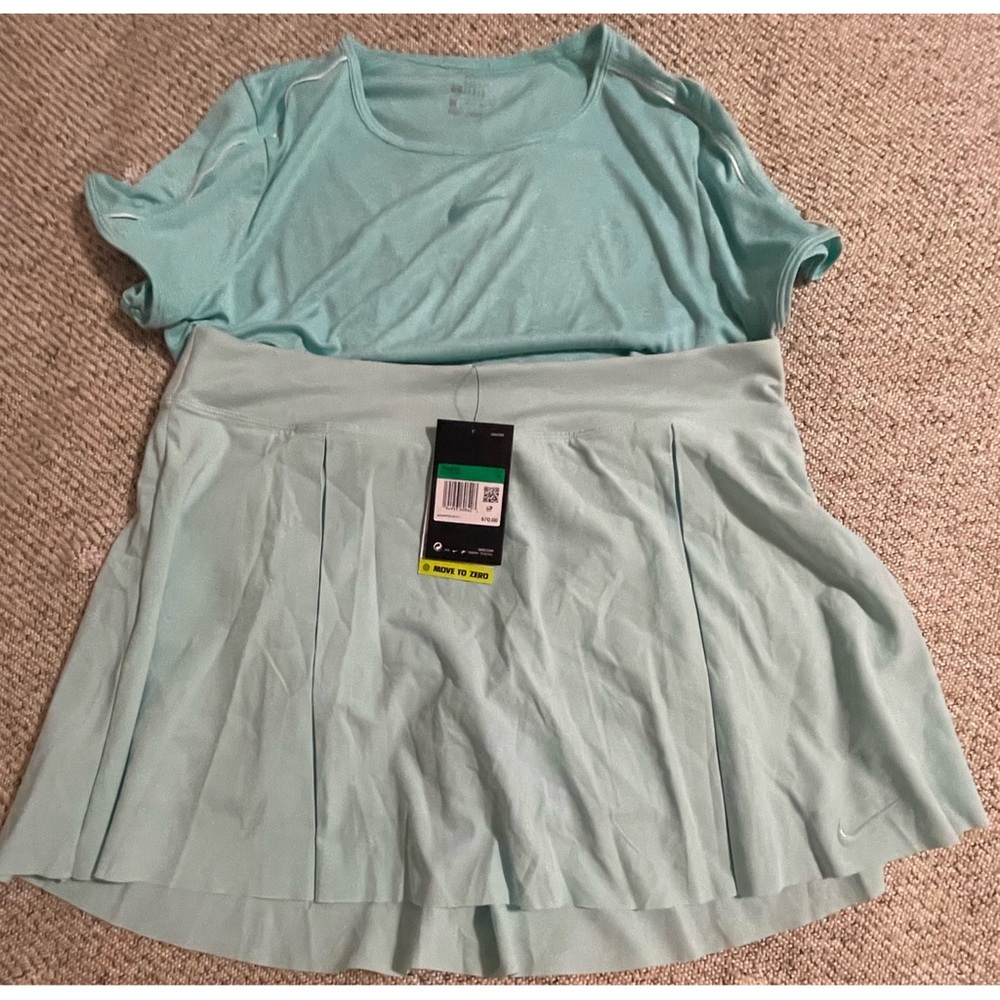 Nike “Mint Foam” Dri-Fit 17” Golf Skort NWT Size XL - Picture 8 of 15